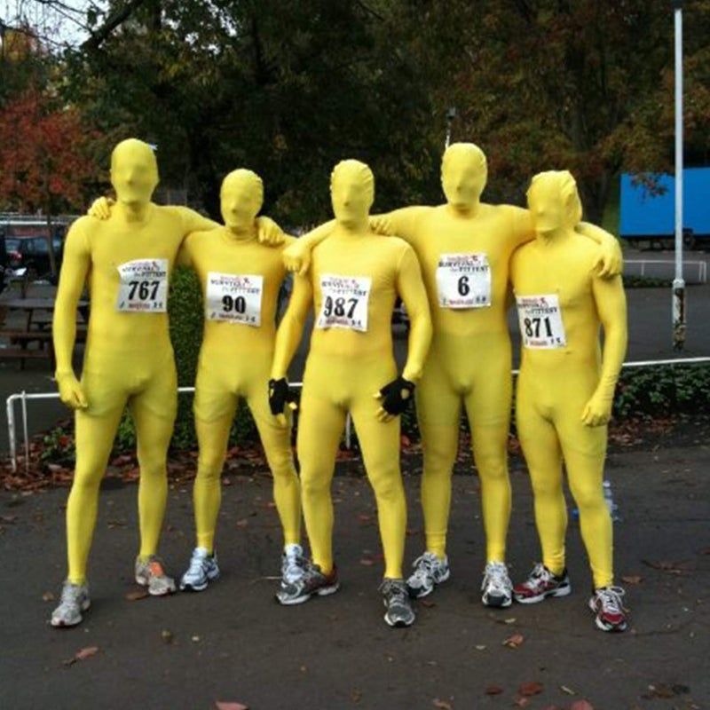 Morphsuits Original Morphsuit Fancy Dress Costume ,Yellow, XX-Large - Image 3